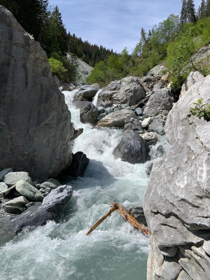 Waldheim Pension Laax Bagian luar foto