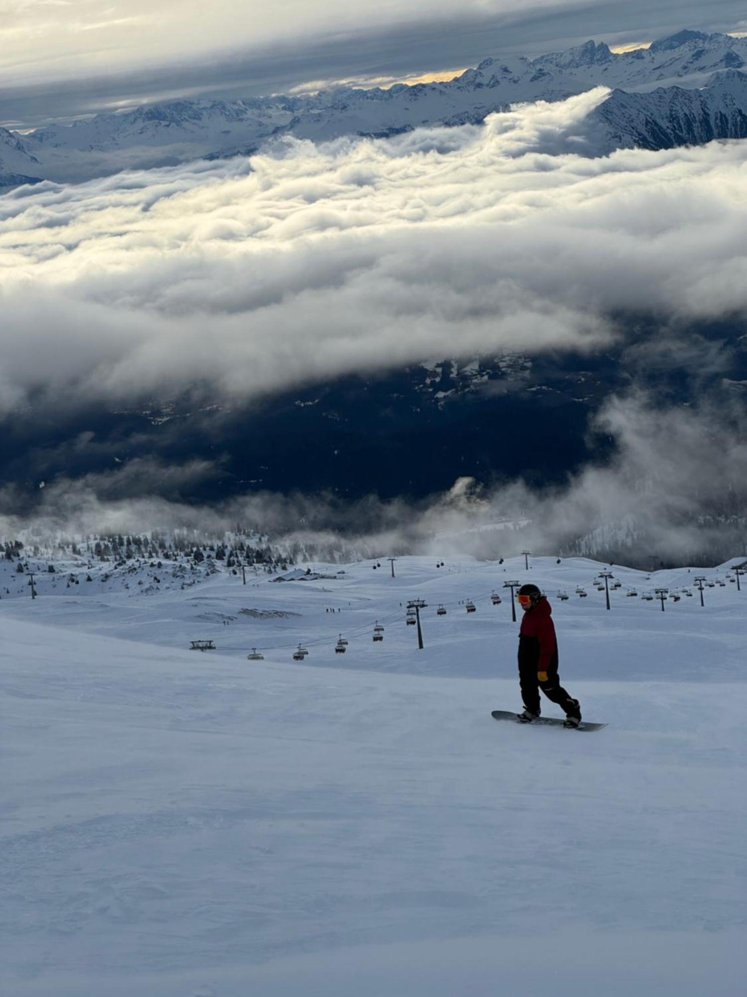 Waldheim Pension Laax Bagian luar foto